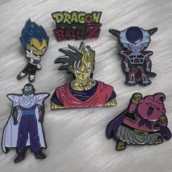 DBZ dragon ball z pins (shipping only)