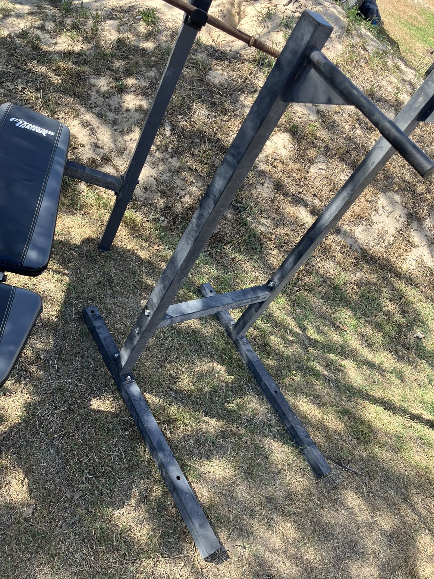 Bench An Dip Stand As Is Used Not Abused