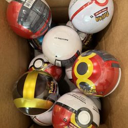 Pokemon Cards In Pokeballs