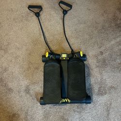 Swivvy Steppers With Resistance Bands 