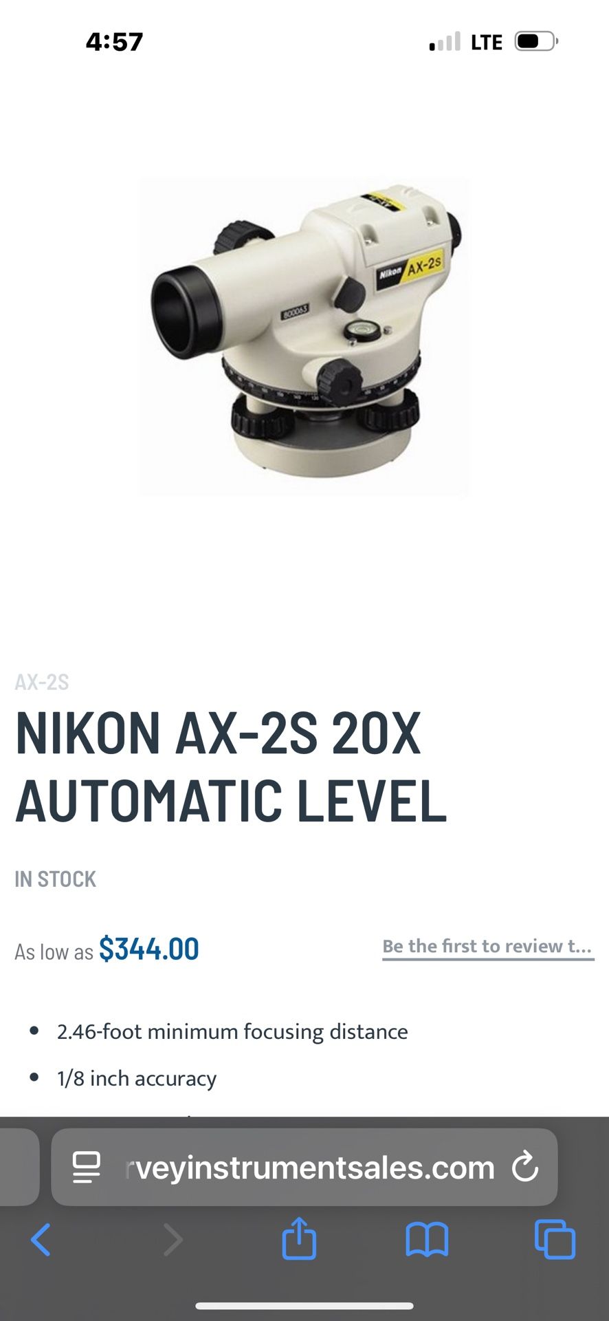 Nikon Ax-2s Level