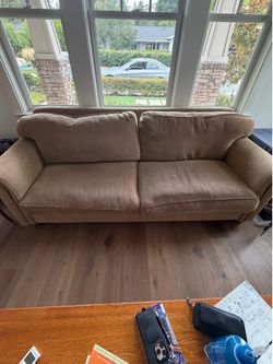 Brown couch