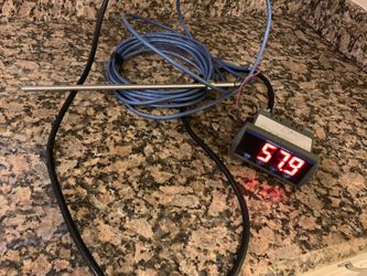 Industrial Digital temperature probe and indicator