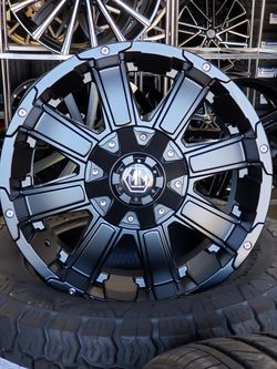 MAYHEM 20X9 8 LUG M/T LT35X12.5R20!!!!