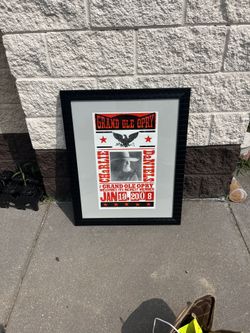 Charlie Daniel’s Poster Framed .