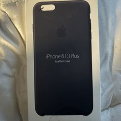 Leather iPhone 6s Plus Blue 