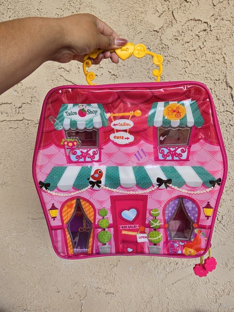 Mini Lalaloopsy Dollhouse Storage Case