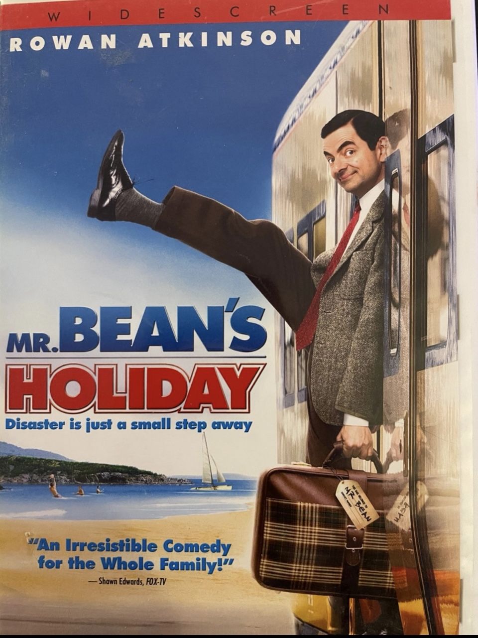Mr. BEAN’S HOLIDAY Widescreen Edition (DVD-2007) Rowan Atkinson!