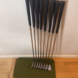 TaylorMade R9 TP Iron Set 4-AW KBS Tour Stiff