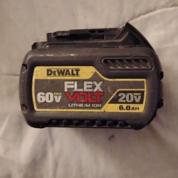 DeWalt Flex Volt Battery 6.0ah
