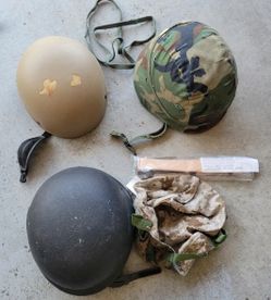 Tactical / Military Helmets, Size Large, $75 for All