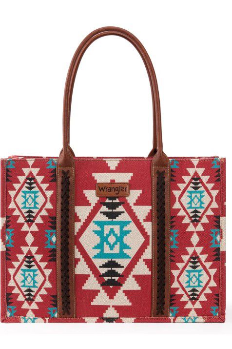 Wrangler Aztec Tote Bag for Women 