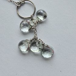 Green Amythist Necklace