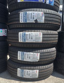 215/65/16 Kumho Solus installed and balance include
