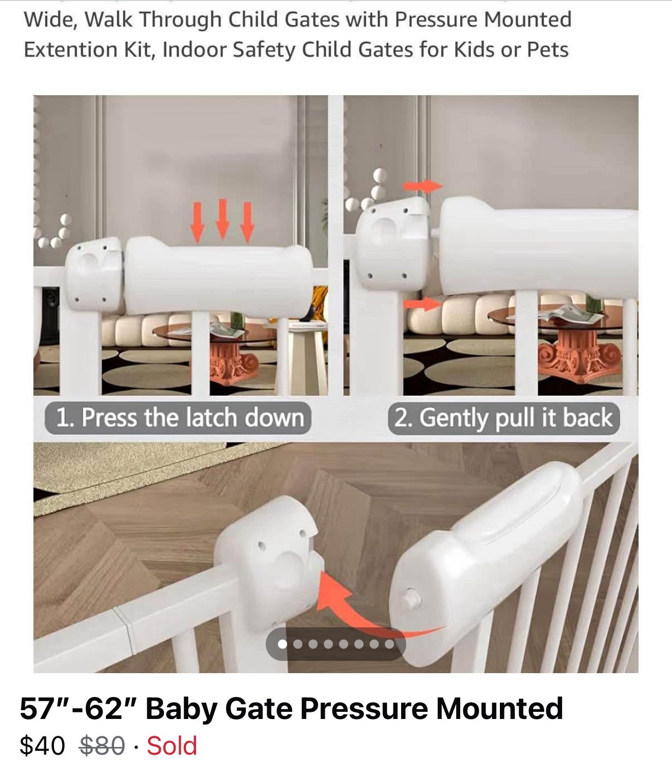 Baby Gate/Dog Gate