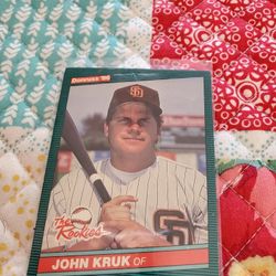 Philadelphia Phillips John Kruk Baseball Cards 
