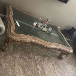 Big Glass Table 