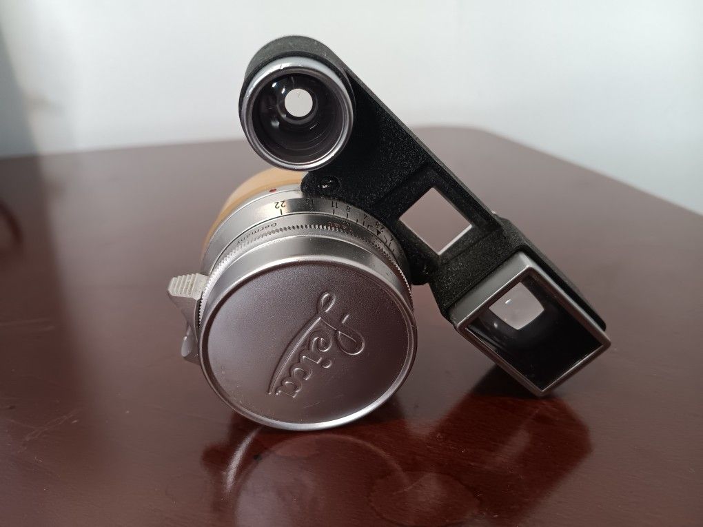 Leitz Wetzlar Summaron 35mm F/2.8 +  Finder + Filters Complete Vintage Set