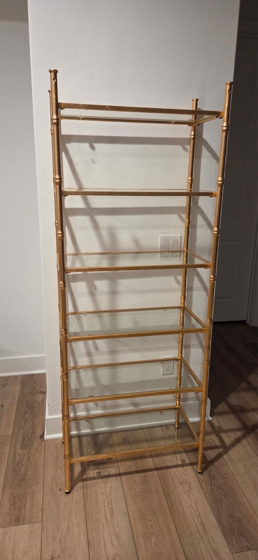 Gold Plated Book Shelf