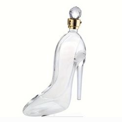 Stileto Heel Glass Shoe Decanter