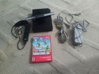 Black Nintendo Wii Mario $80 takes it firm