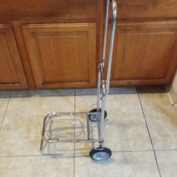 Folding Carry-on Luggage Grocery Cart $15