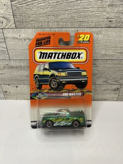 Vintage Matchbox Green ’1997 The Buster  / Cool Concepts • Die Cast Metal • Made in China 
