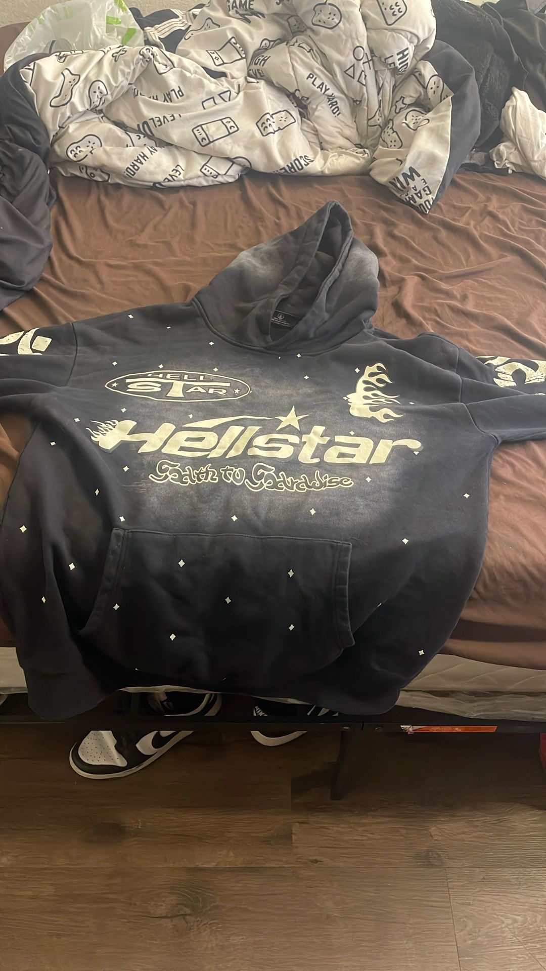 Size Medium Hellstar Hoodie For Sale