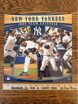 2009 New York Yankees Calendar excellent condition Derek Jeter, Alex Rodriguez, etc.