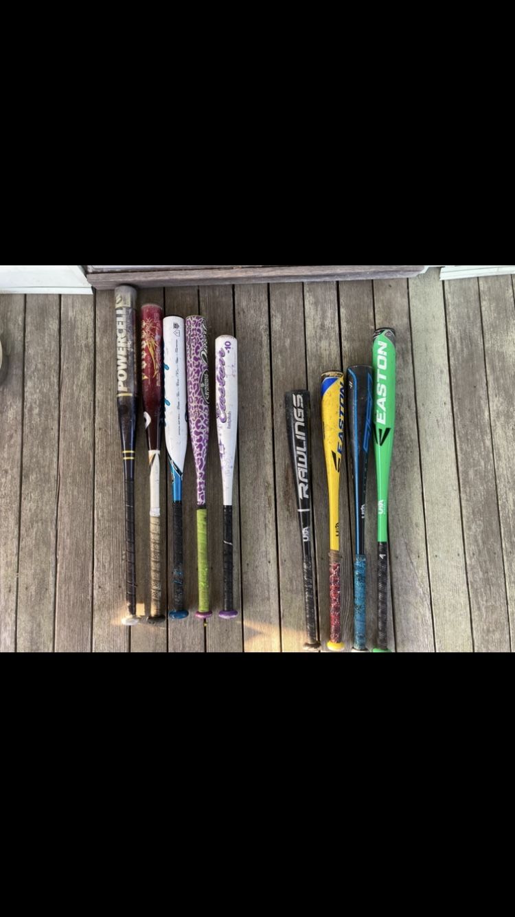 Bats …$10 & $20