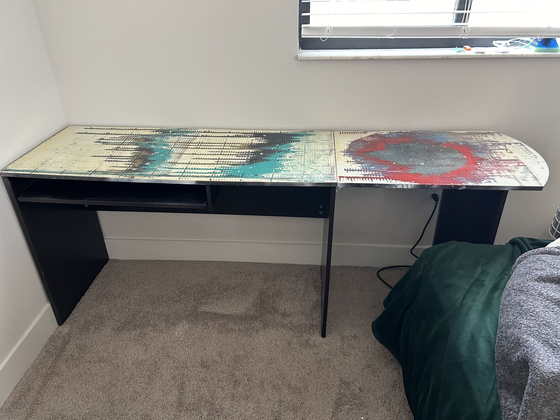 Custom Resin Top Desk