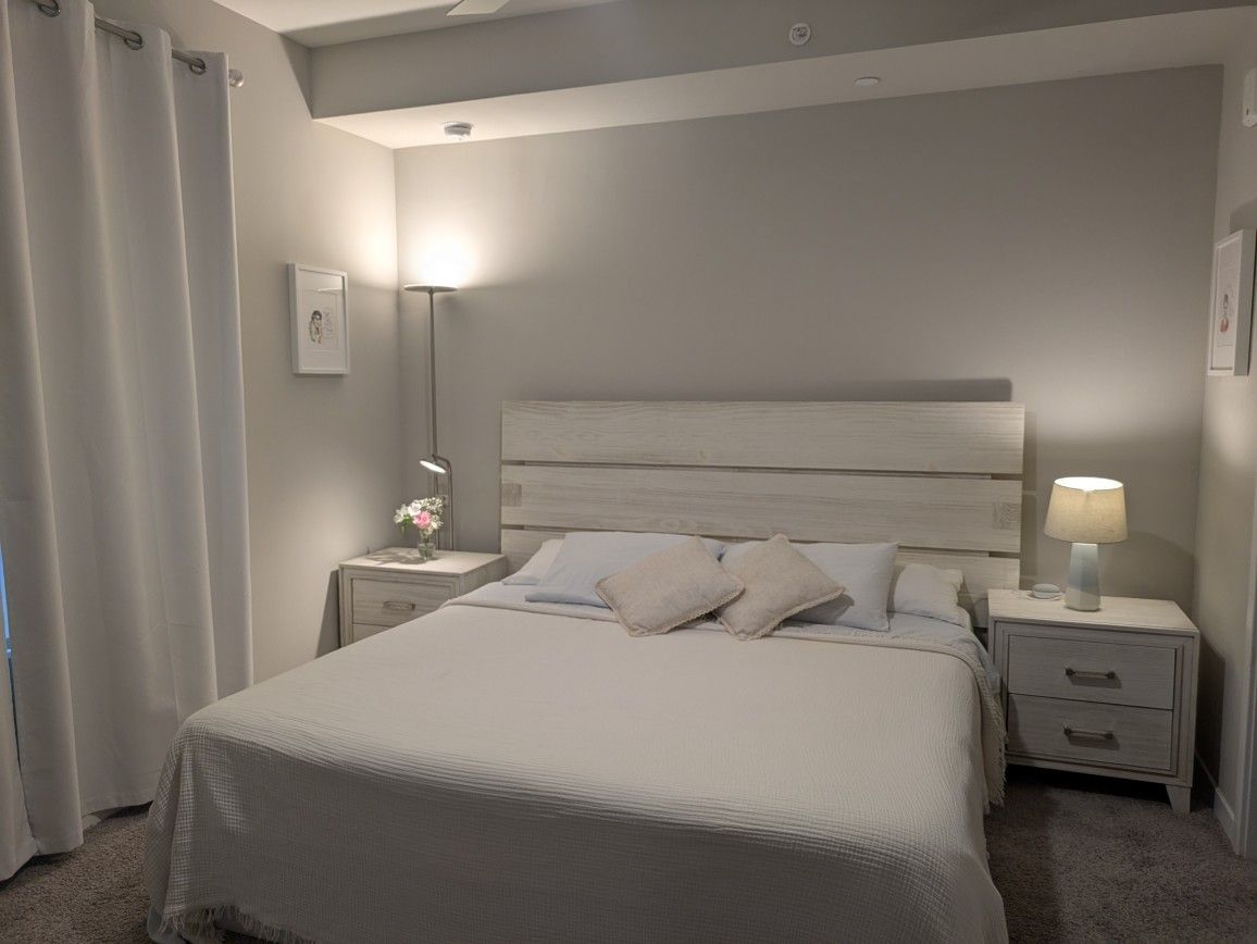 King Size Bed Set WITH Mattress