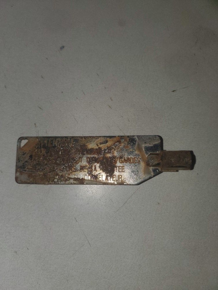 Vintage 1950's- 1970's Freezer Key