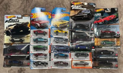 Hot wheels only selling all together send offers