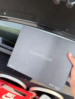 Power bass amp  800 watts