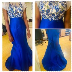 Blue Prom Dress