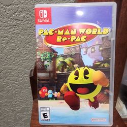 PAC-MAN WORLD Re-PAC for the Nintendo Switch.