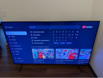 75" Samsung Smart Tv