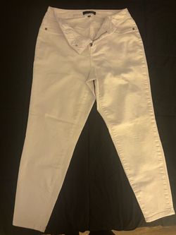 White Cropped Denim Jeans