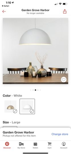 Leanne ford x target dome ceiling light