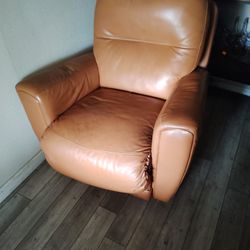 Leather Recliner Sofa