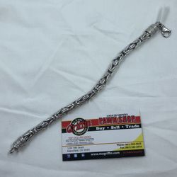 8” .925 Turkish Link Bracelet