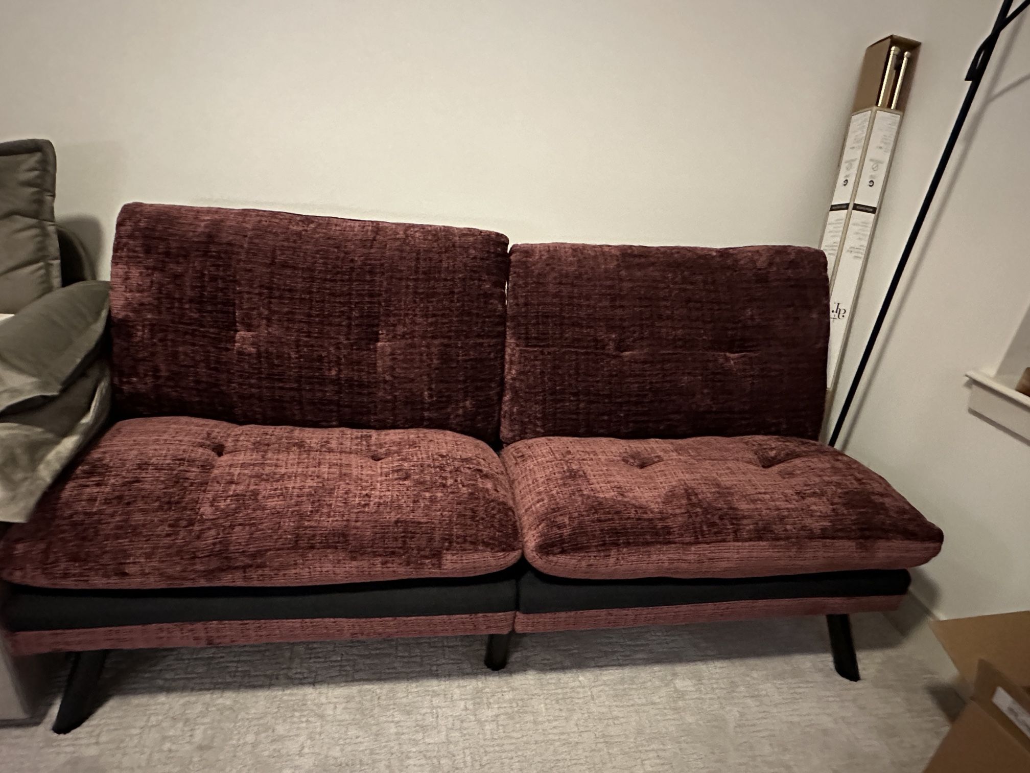 Very Gently Used Soft Purple Futon