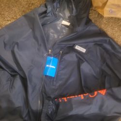 Columbia Rain Jacket Men's XL NWT!