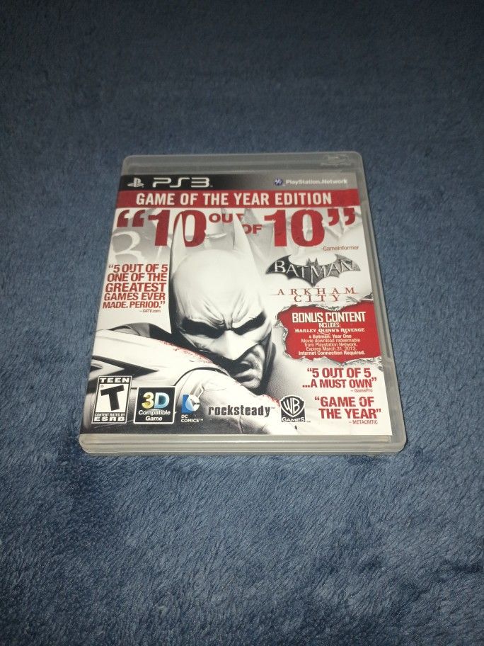 Batman Arkham City - PS3