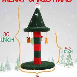 Christmas Cat Tree Scratcher