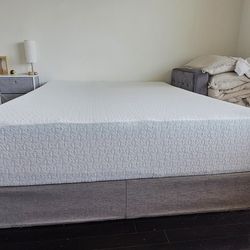 Queen Sized Bed Frame + Matress