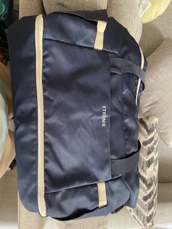 Etronik Navy Blue Duffel Bag