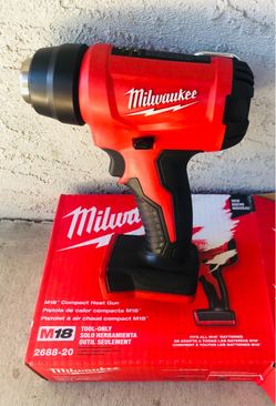 Milwaukee M18 18V Lithium-Ion Cordless Compact Heat Gun (Tool-Only)