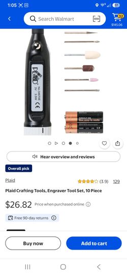 Plaid Engraver Tool Set 10 Piece